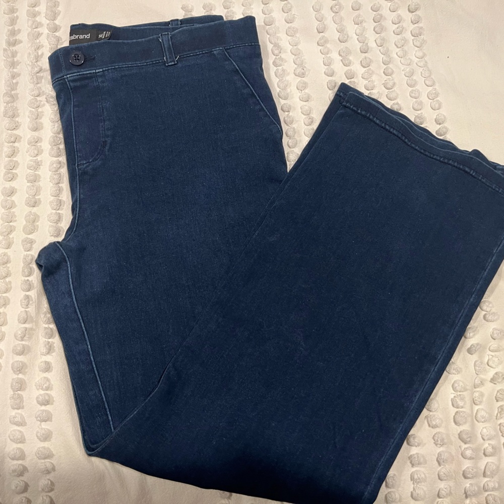 Betabrand Dark Wash Bootcut Jeans